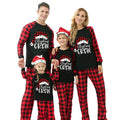 Kariertes Pyjama-Set für die ganze Familie