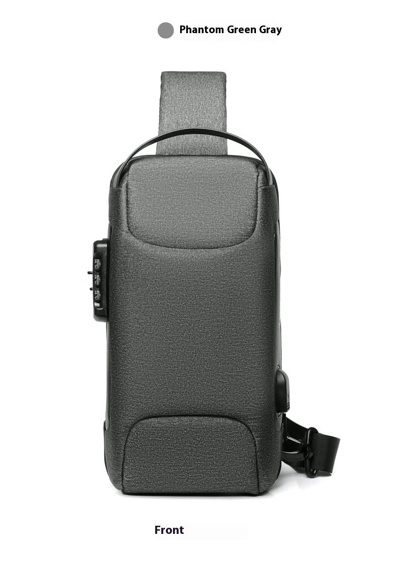 Motorrad Herren-Brusttasche aus Oxford-Stoff