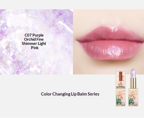 Farbwechselnder Lippenbalsam mit Feuchtigkeit
