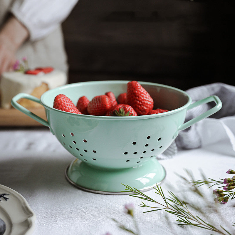 Retro Früchtekorb mit Abtropffunktion – Bild 7 | LuxeStyle
