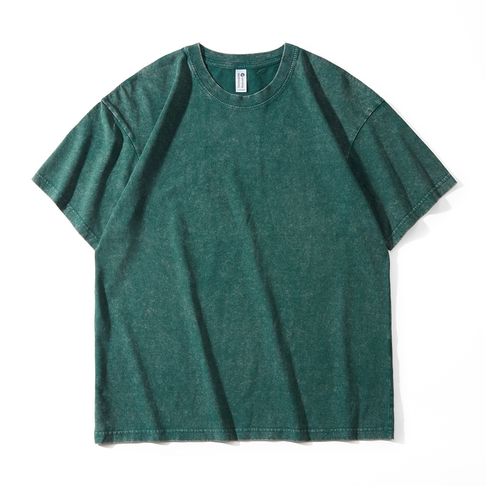 Baumwoll-Pullover mit Batik-Technik