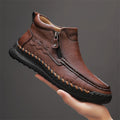 Herren Retro Work Boots – Handgenäht – Bild 1 | LuxeStyle