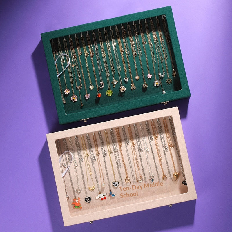 Hochwertige Samt-Schmuckbox für Armbänder – Bild 1 | LuxeStyle