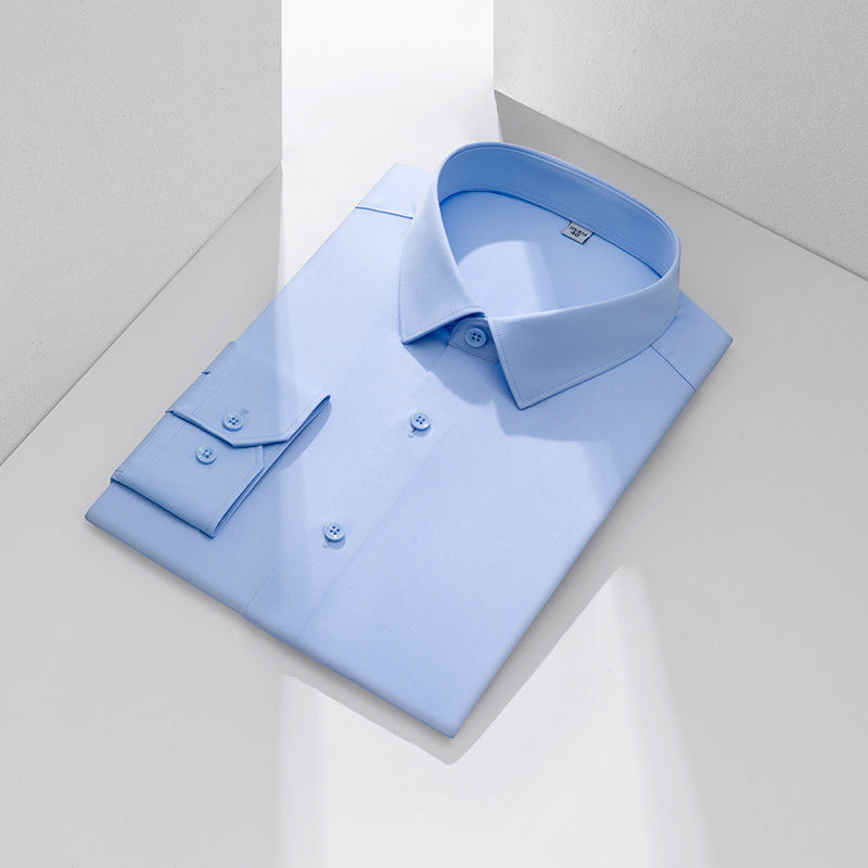 Herren Langarmhemd aus Bambusfaser | LuxeStyle