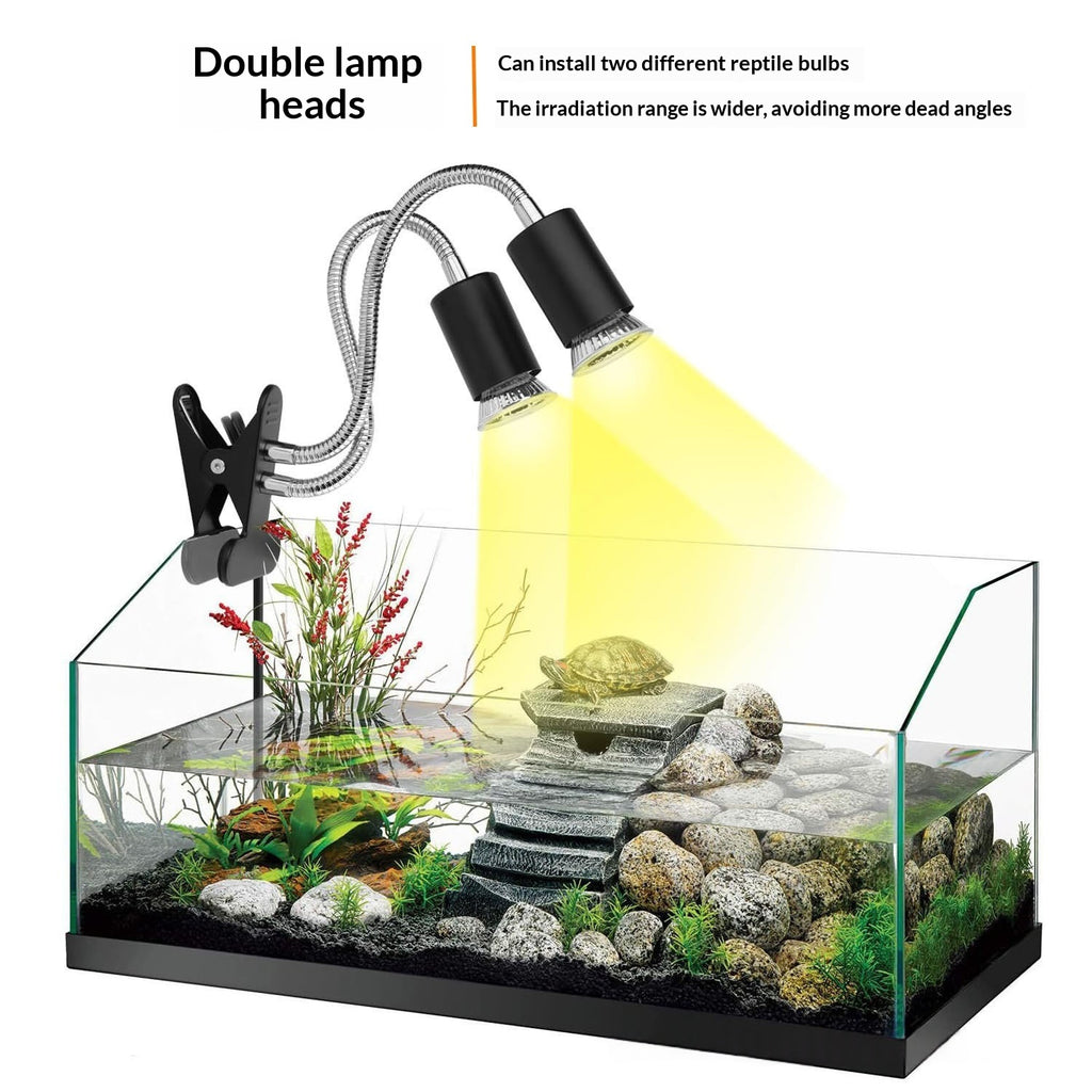 Terrarium-Licht mit Metall-Clip | LuxeStyle