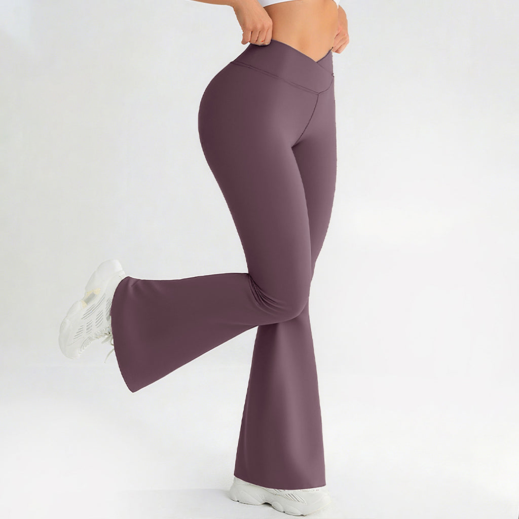 High-Waist Yoga Leggings mit Shaping-Effekt