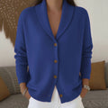 Strick-Cardigan mit Reverskragen – Ansicht 2