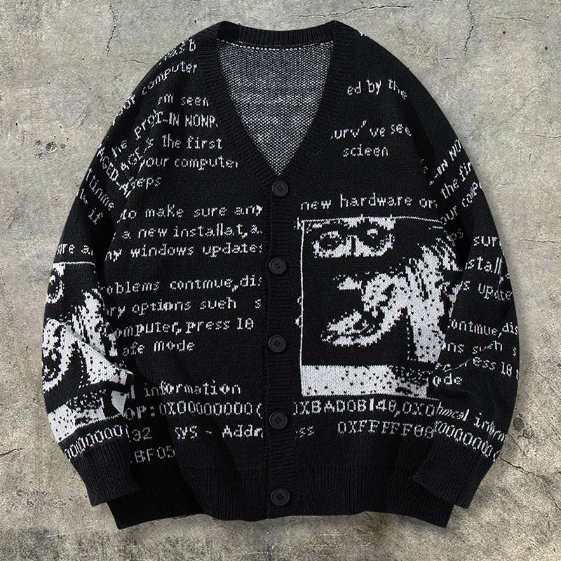 Loose-Fit Cardigan