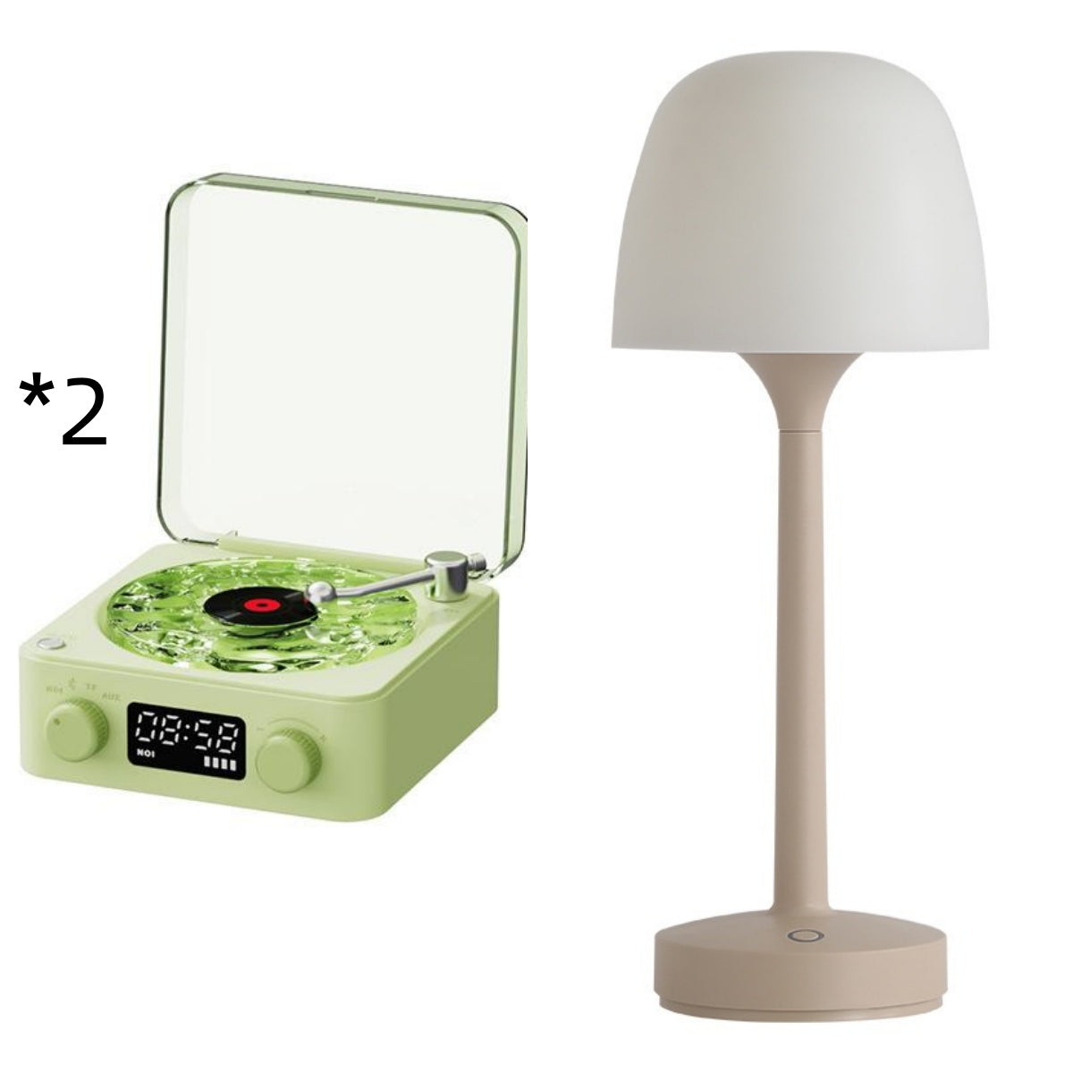 Retro Plattenspieler Bluetooth Lautsprecher