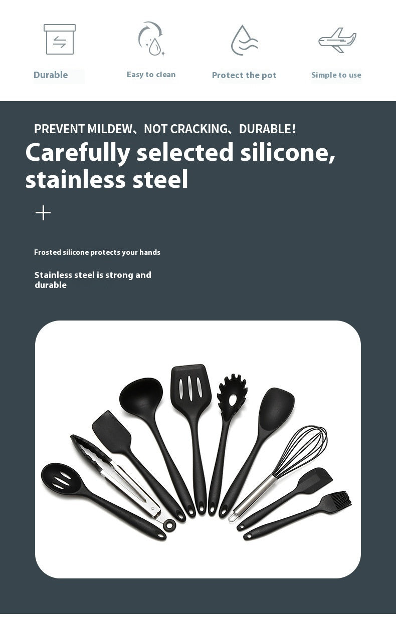 Antihaft Silikon Backutensilien Set