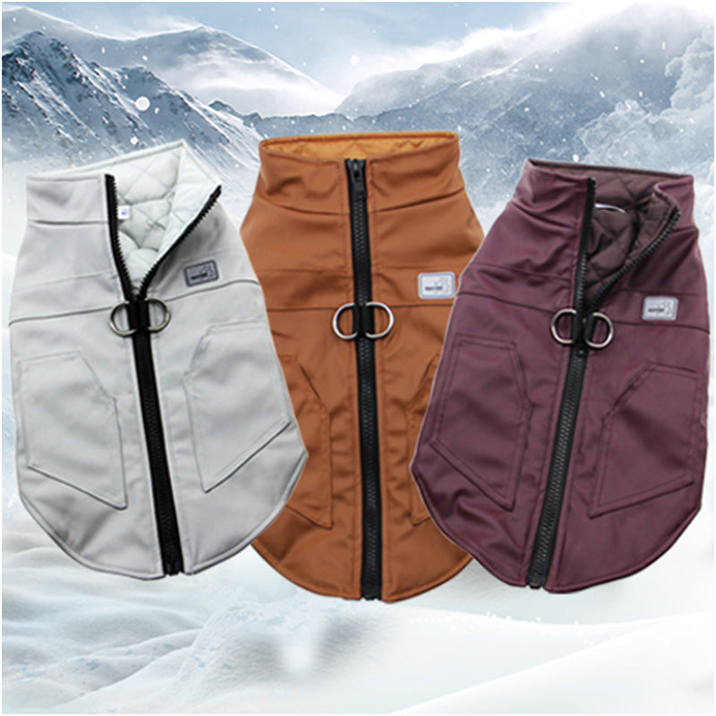 Teddy-Hundejacke für Herbst und Winter