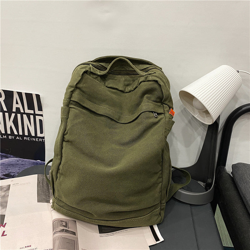 Grosse Canvas-Tasche im Street-Style – Bild 4 | LuxeStyle