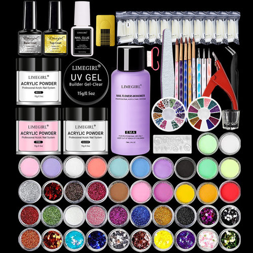 Acrylpulver & Flüssigkeit für French Nails