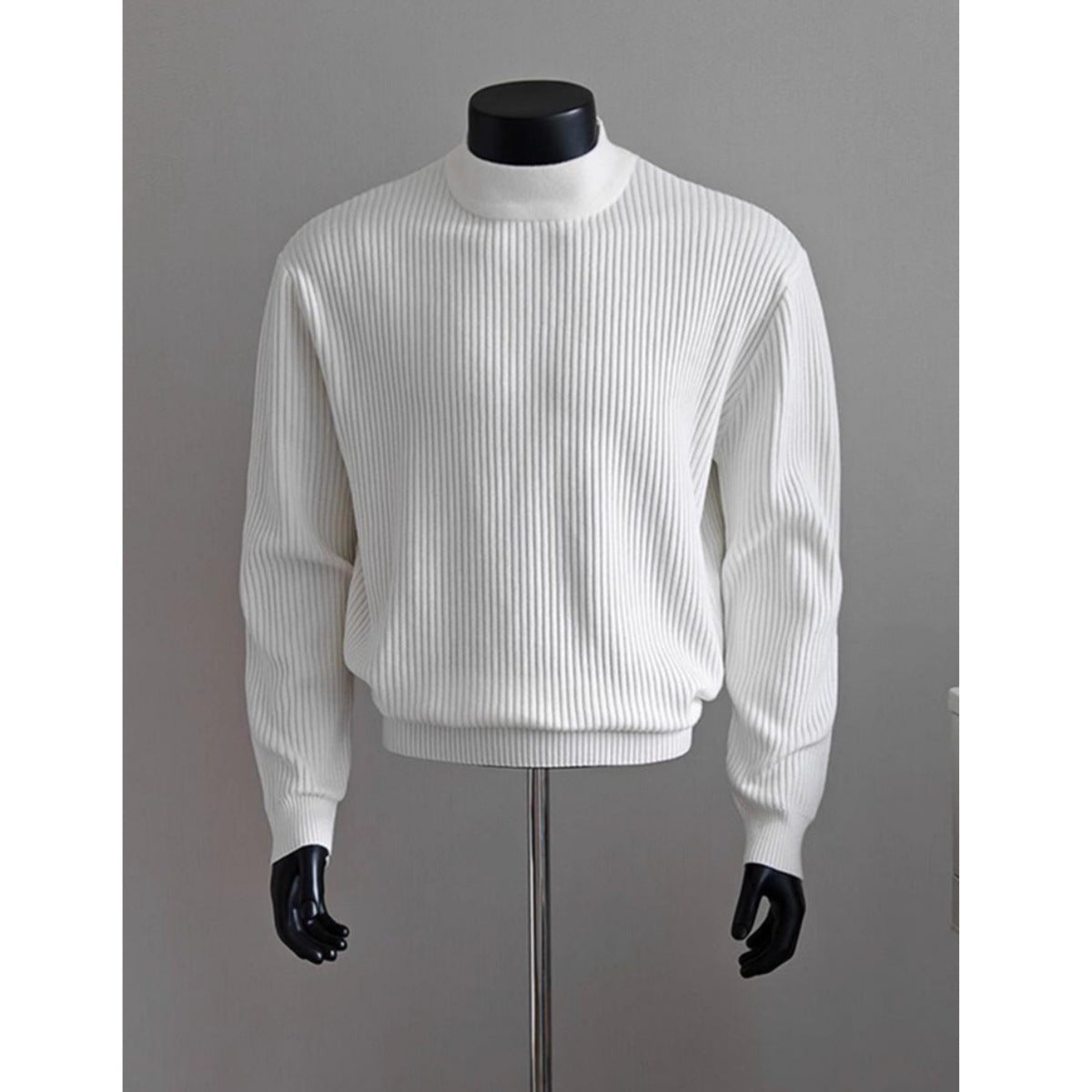 Herren Rollkragenpullover aus Strick – Bild 10 | LuxeStyle
