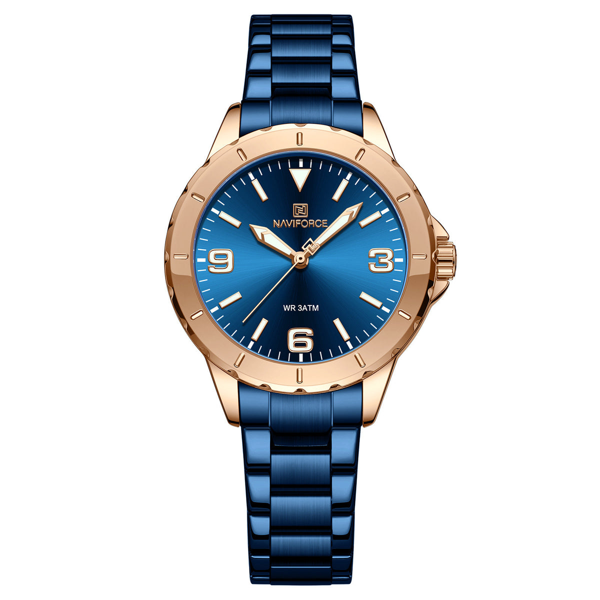 Wasserdichte Armbanduhr mit Edelstahlband – Bild 4 | LuxeStyle
