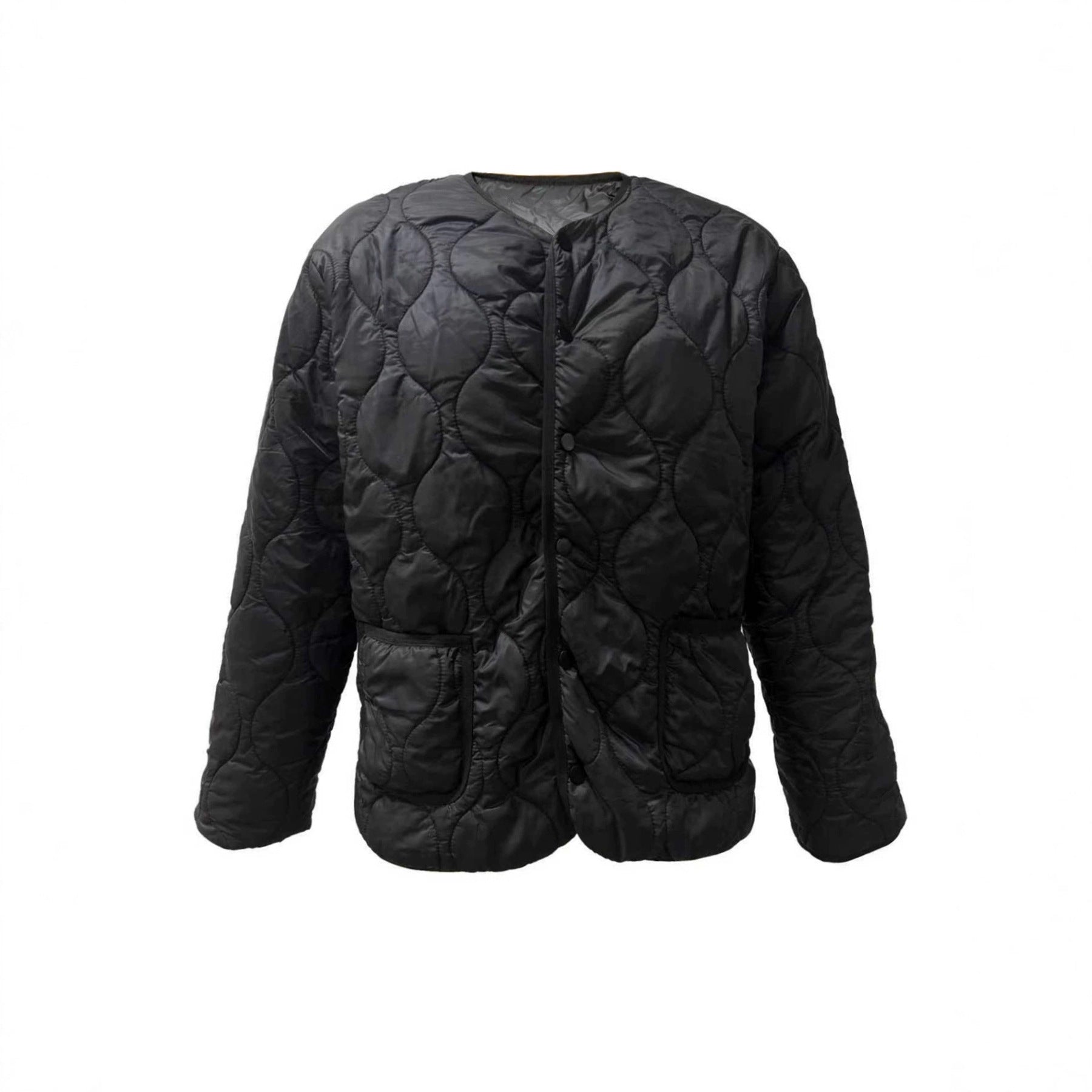 Damen Freizeit-Baumwolljacke mit Knöpfen