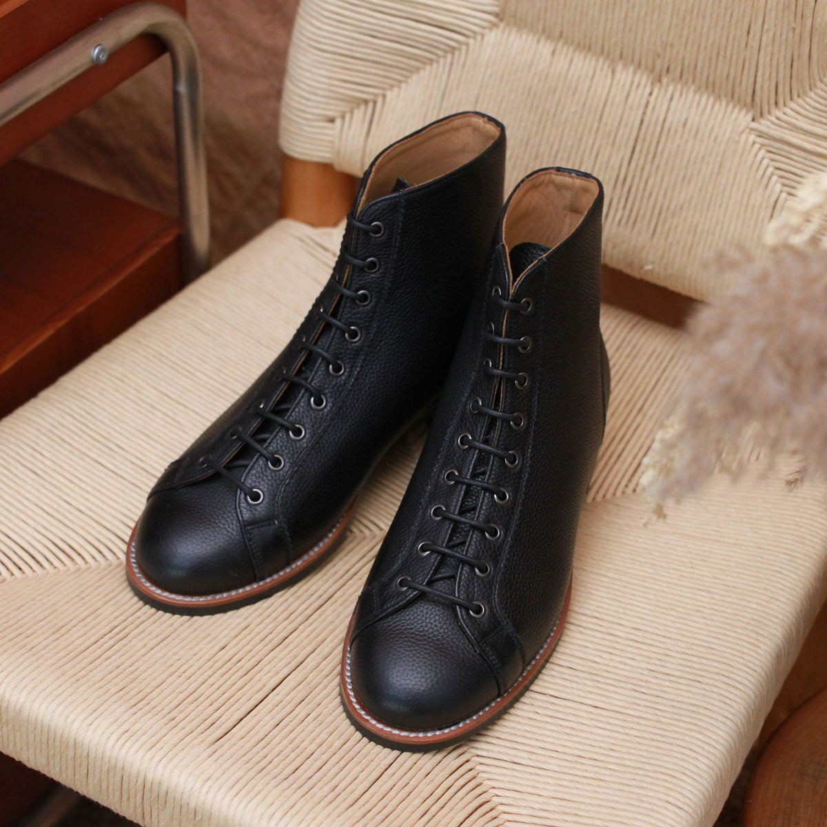 Herren Worker-Boots mit leichter Erhöhung – Bild 2 | LuxeStyle