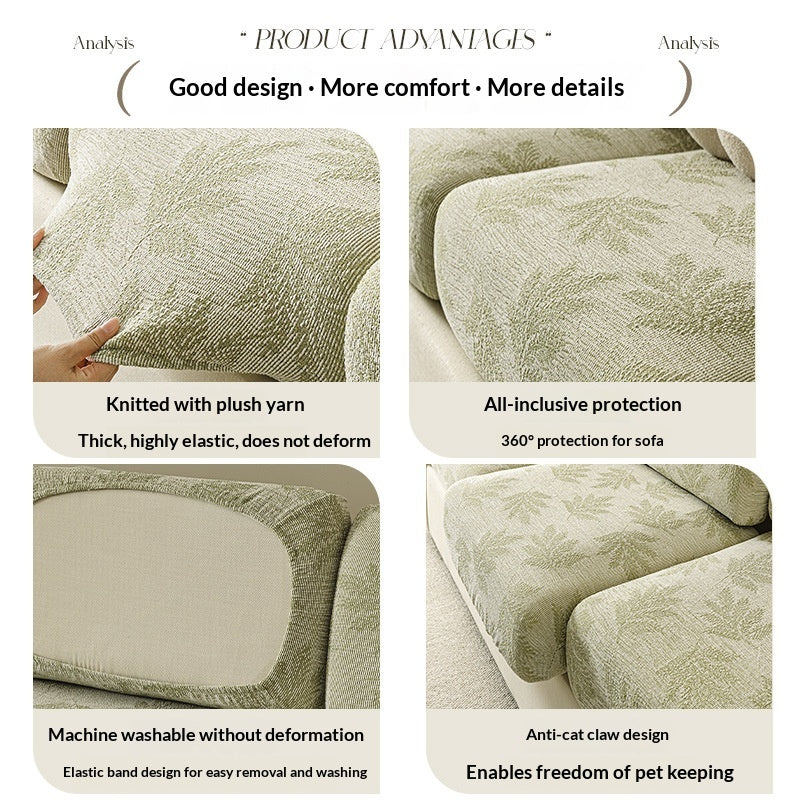 Stretch Chenille Sofaüberzug