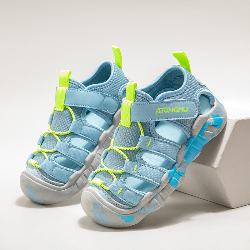 Kinder-Outdoorsandalen mit geschlossener Zehenpartie