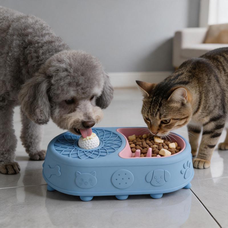 Leckschale für Hunde aus Silikon