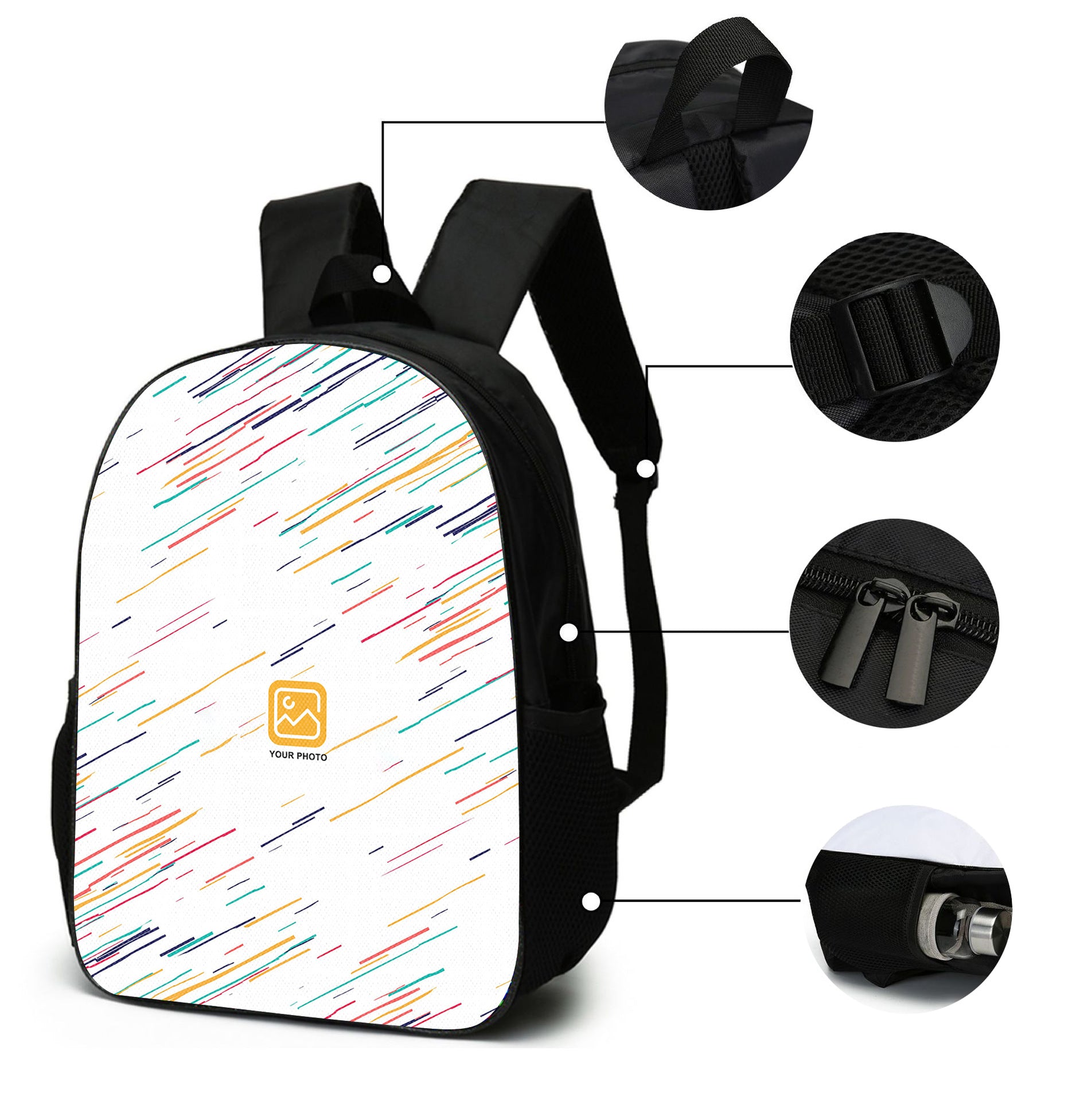 Cartoon Rucksack für Schule und Freizeit