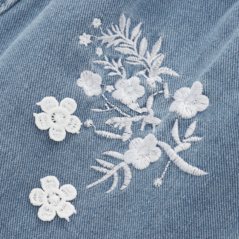 Lässige Denim Shorts für Mädchen