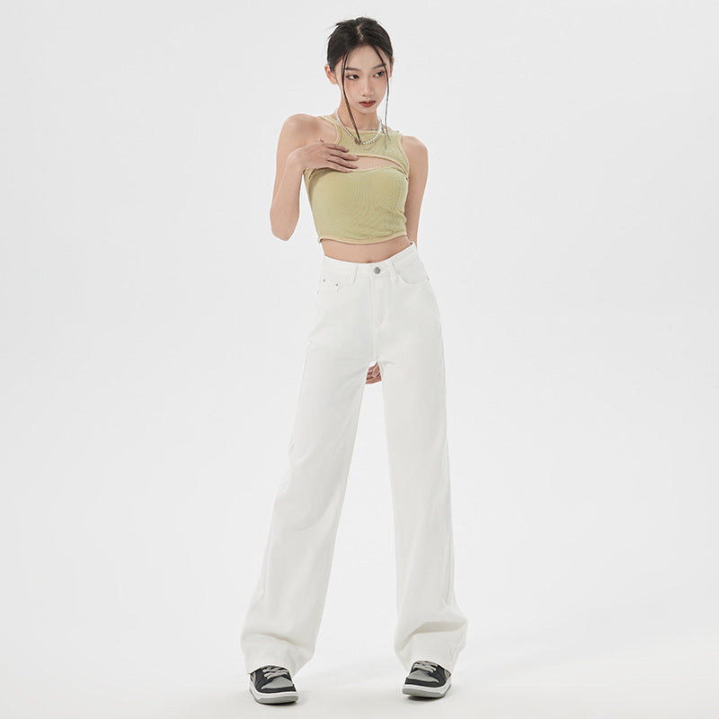 Slim Straight-Leg Jeans im Korean Style – Ansicht 6