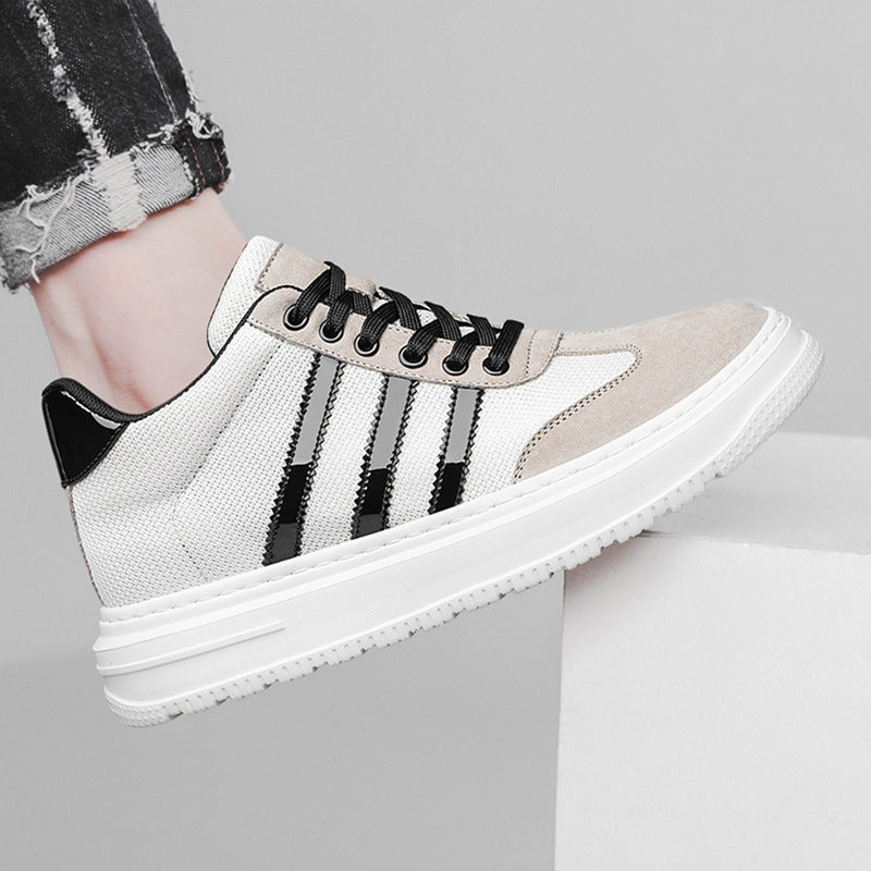 High-Top Board Sneaker mit Plattformabsatz – Bild 5 | LuxeStyle