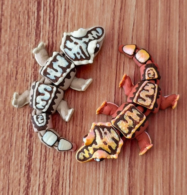 Gelenk-Gecko Spielzeug mit Hörnern – Bild 7 | LuxeStyle