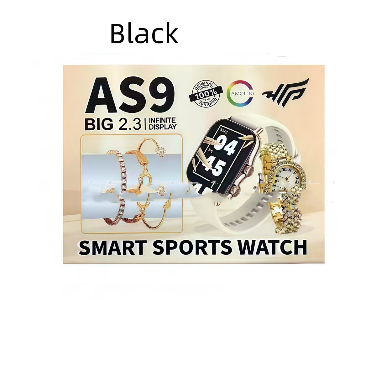Smartwatch mit Bluetooth-Telefonie & Fitness-Tracker