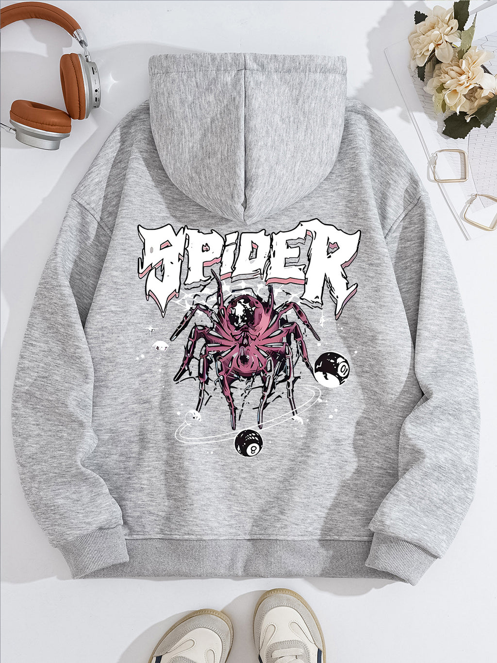 Kapuzenpullover mit langen Ärmeln