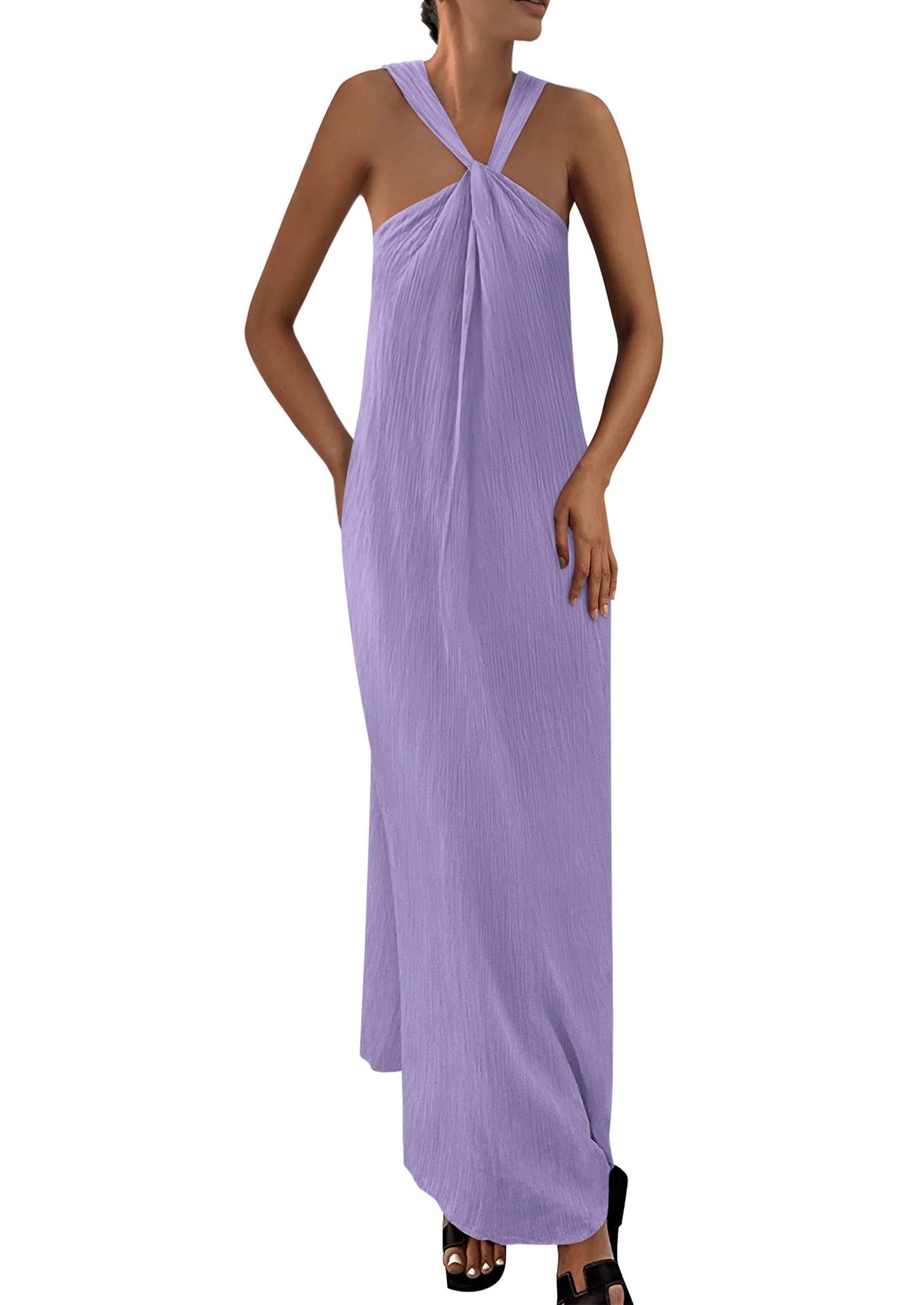 Strandkleid «Playa» – Halter mit Schnür-Detail