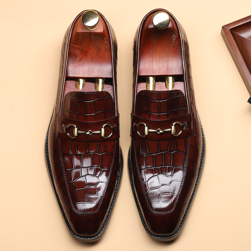 Business-Schuhe mit Metall-Detail