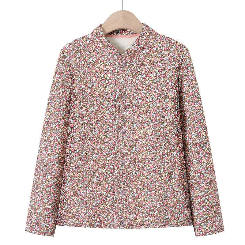 Floral Polyesterjacke für ältere Damen – Bild 10 | LuxeStyle