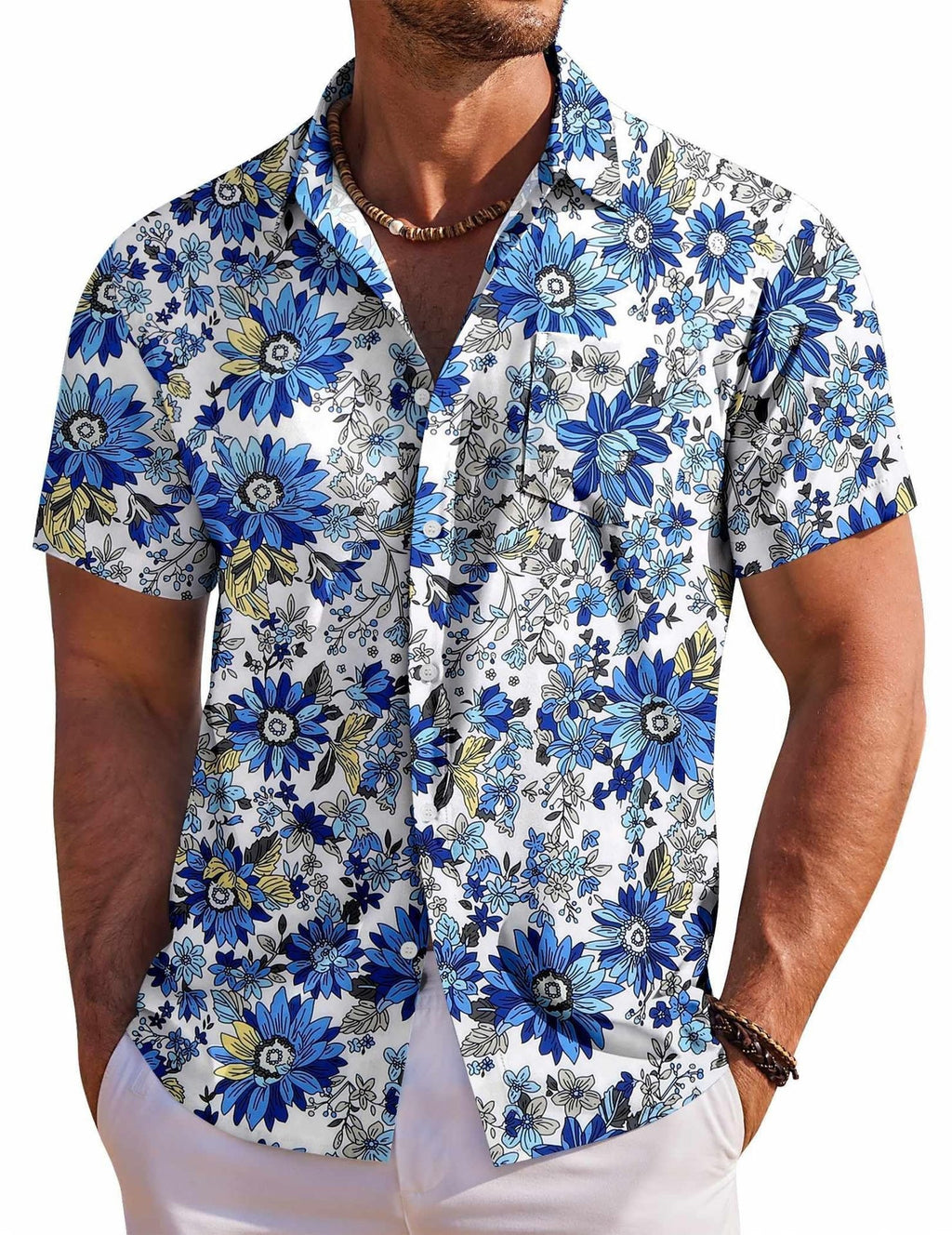 Herren Hemd im lässigen Beach-Look