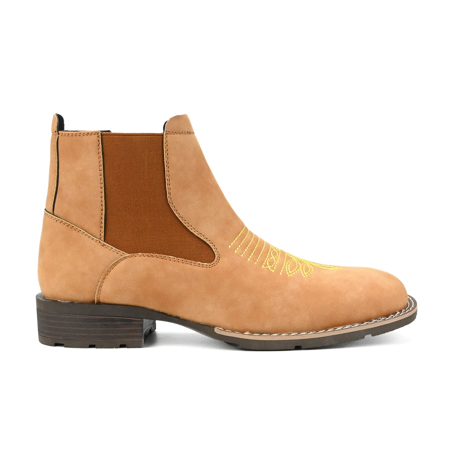Chelsea Boots mit Stickerei