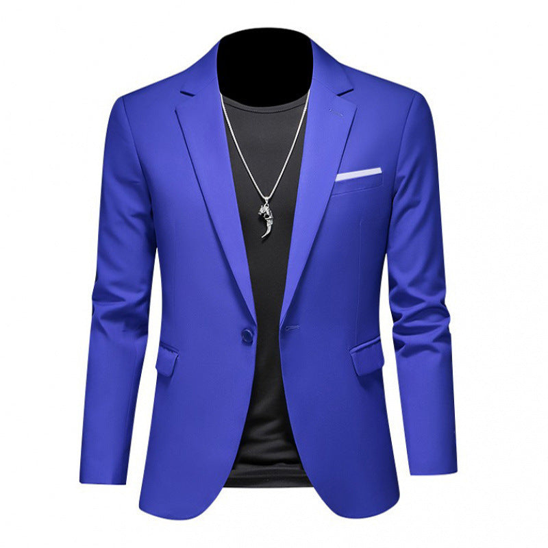 Herren Slim-Fit Blazer im koreanischen Stil