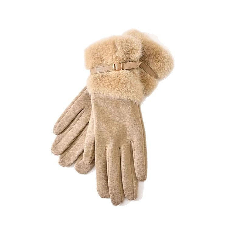 Warme Touchscreen-Handschuhe mit Fleecefutter