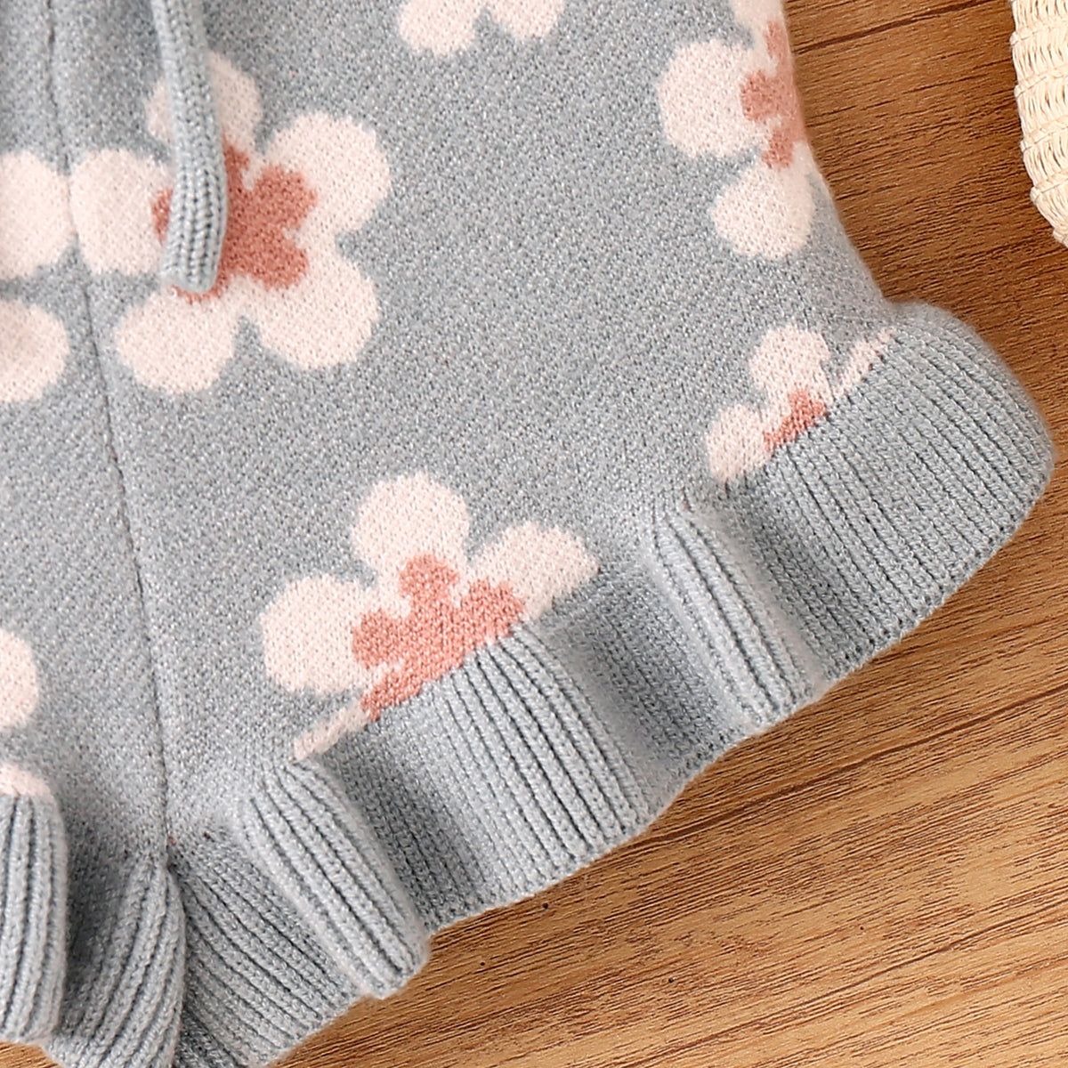 Baby-Set mit Blumenstickerei | LuxeStyle