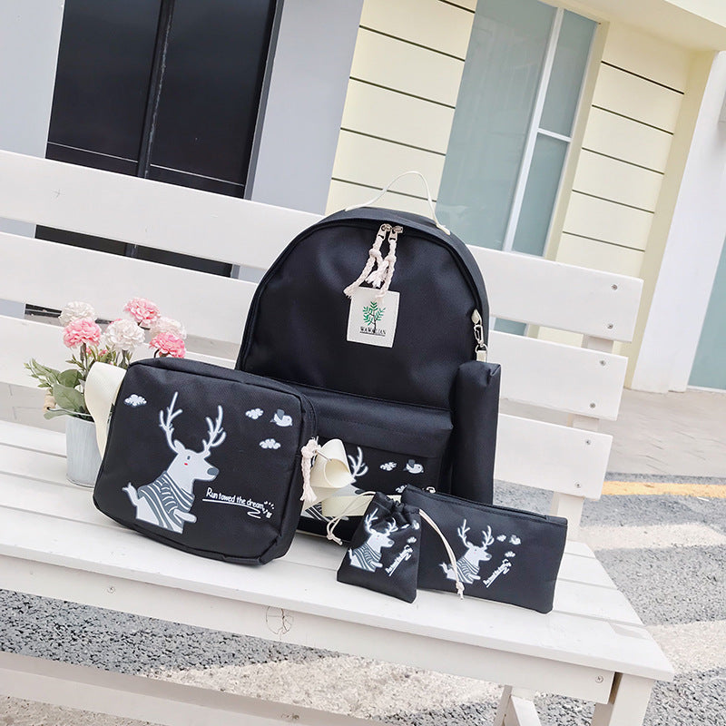 5-teiliges Rucksack-Set mit grosser Kapazität