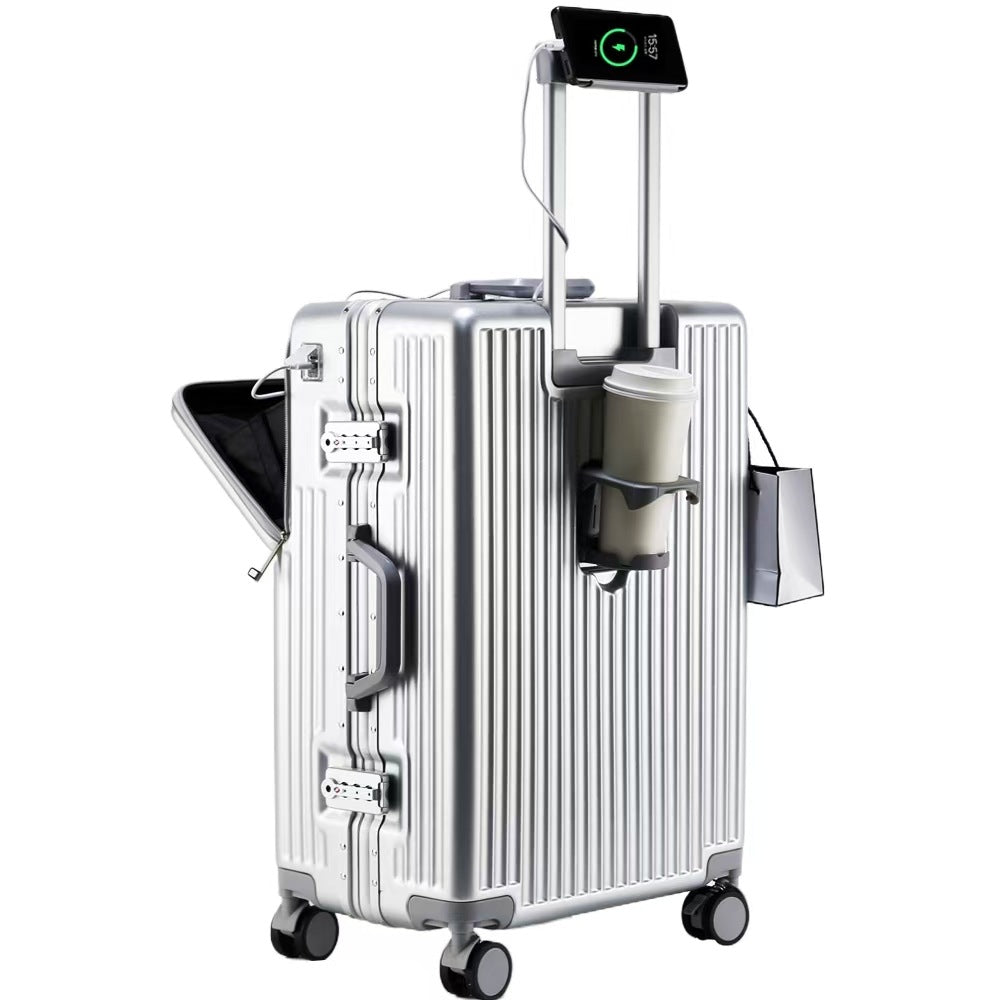 Trolley-Handgepäck mit Frontöffnung