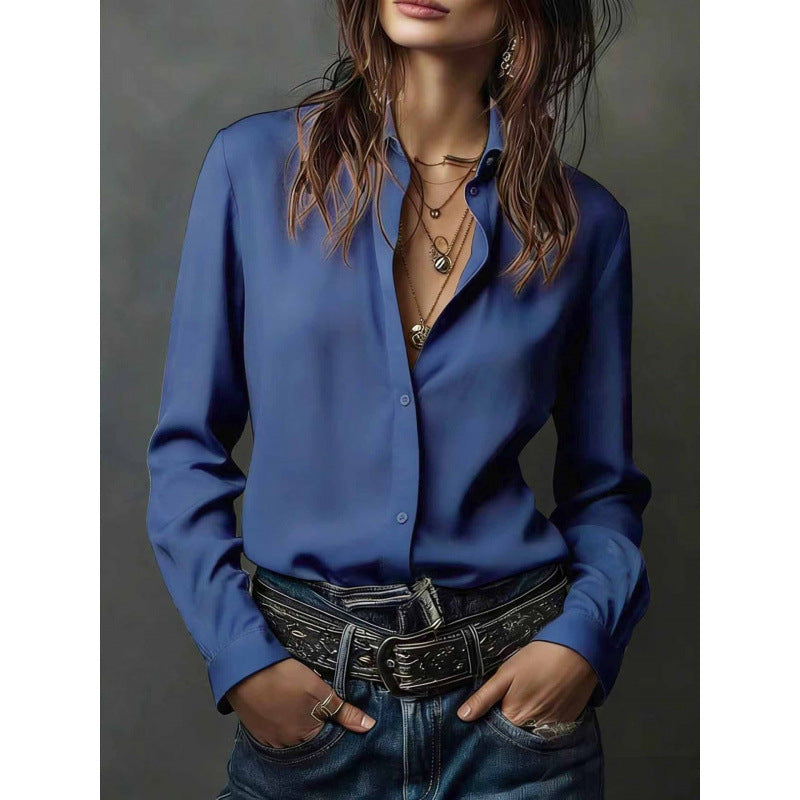 Elegante Damenbluse im Western-Stil | LuxeStyle