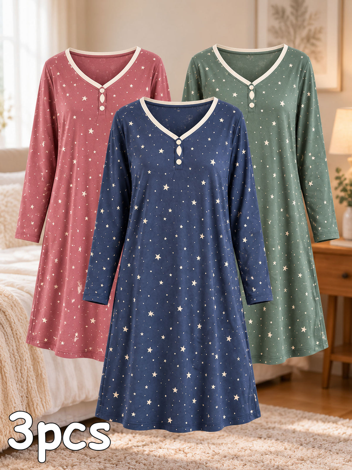 Damen-Kleid-Set – Bild 3 | LuxeStyle