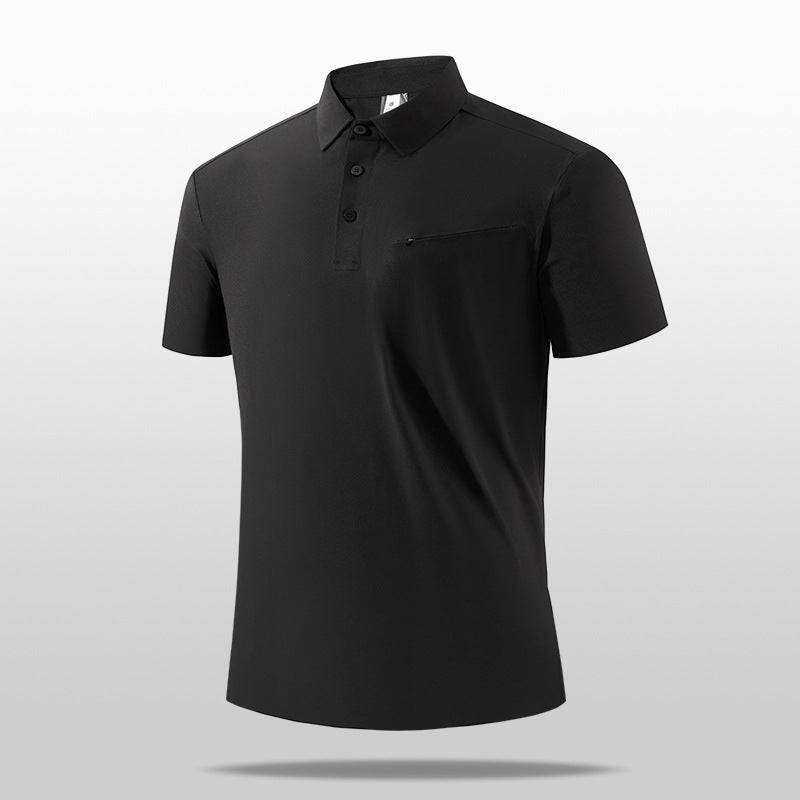 Business-Casual-Top mit Reissverschluss