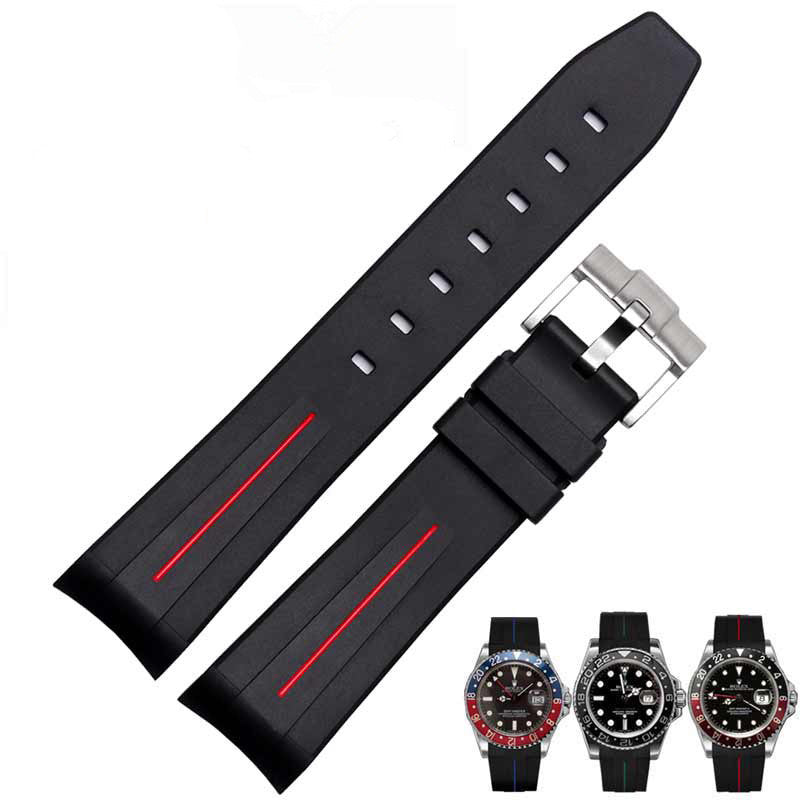 Uhrenarmband aus Kautschuk mit Dornschliesse – Bild 7 | LuxeStyle