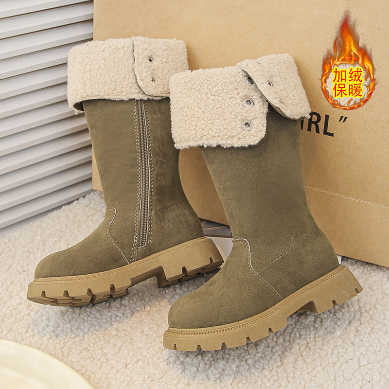 Kinder Winterstiefel mit Fleece-Auskleidung – Bild 3 | LuxeStyle