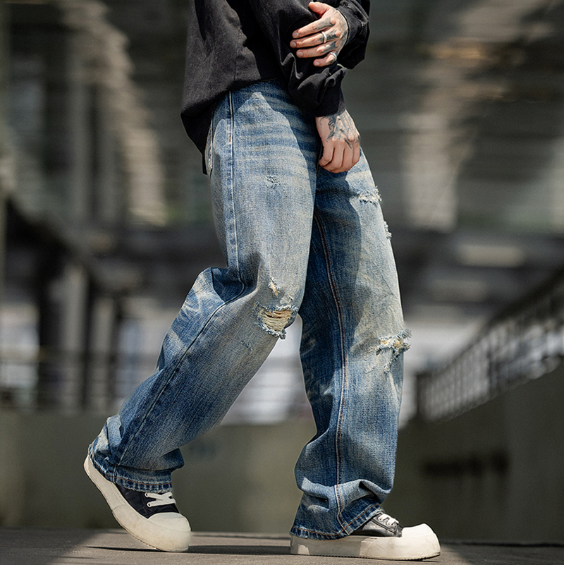 Gerade geschnittene Herren-Hosen