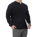 Gestrickter Rollkragen-Pullover im American Style