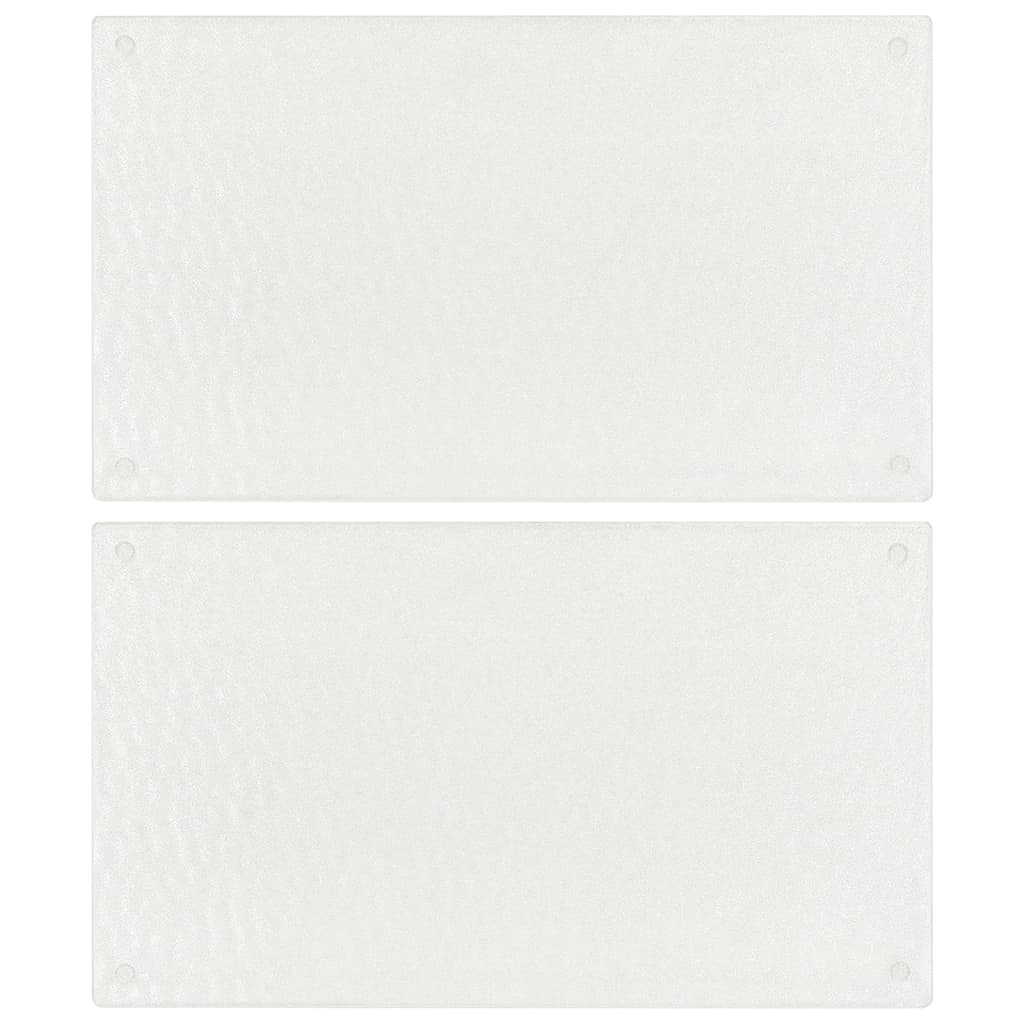 Schneidebretter 2 Stk. aus gehärtetem Glas