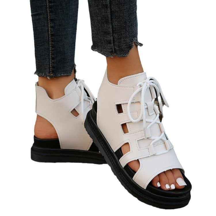 Atmungsaktive Roman Sandalen für Damen